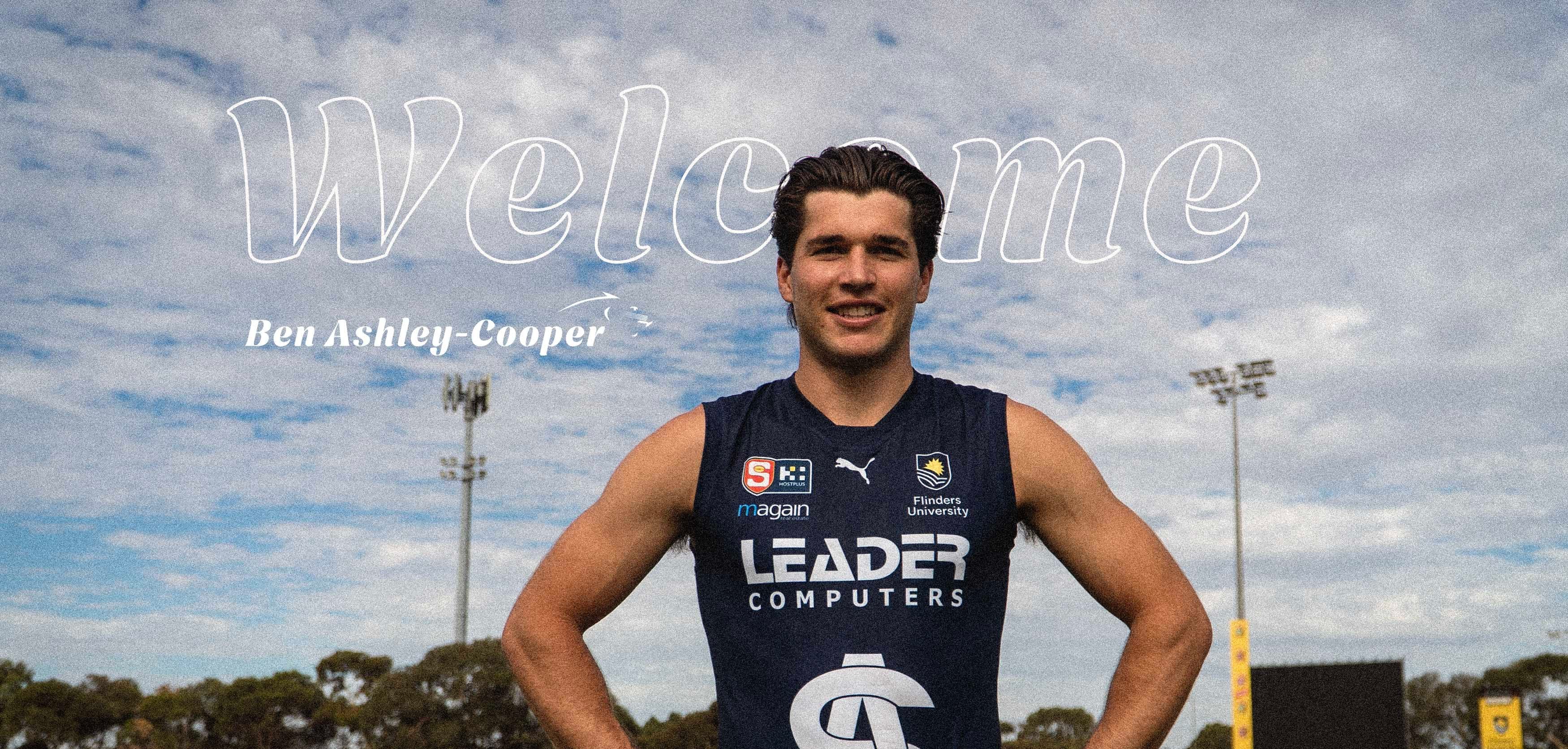 Welcome Ben Ashley-Cooper Welcome Ben Ashley-Cooper